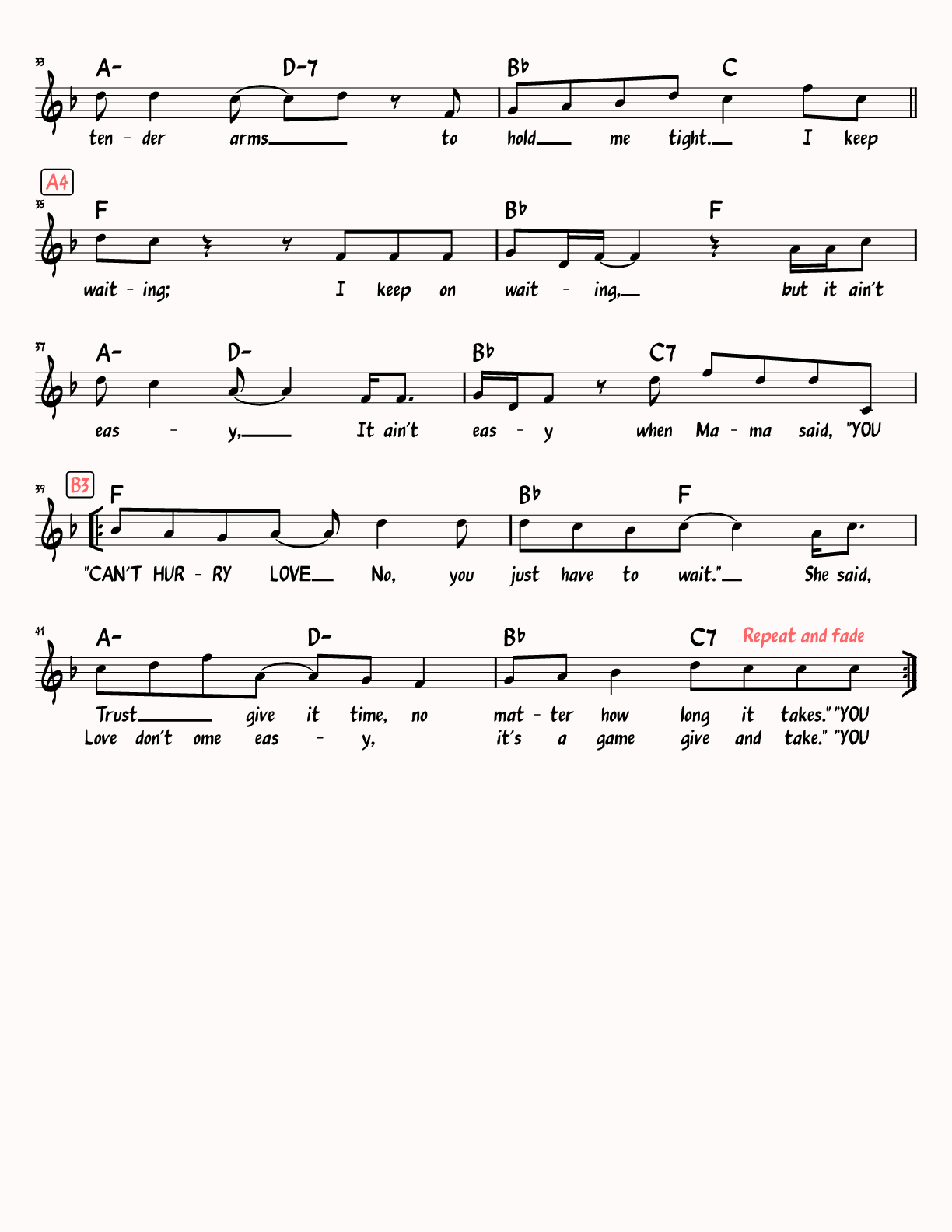 Sheet Music
